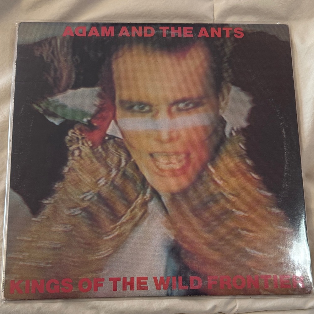 Vintage Vinyl:  "Kings of the Wild Frontier" by "Adam and the Ants"